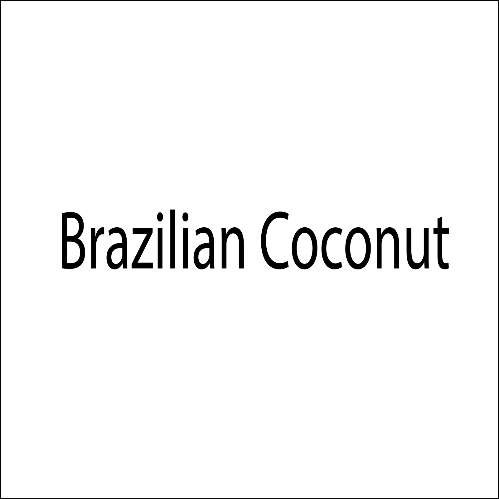 Flavors 20 Brazilian Coconut