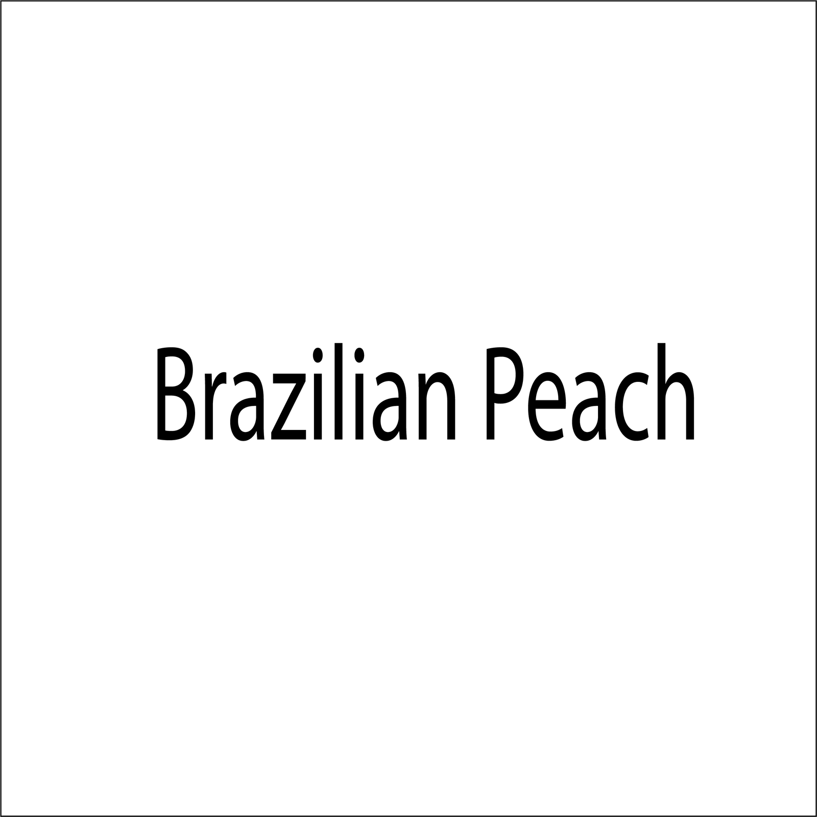 Flavors 25 Brazilian Peach
