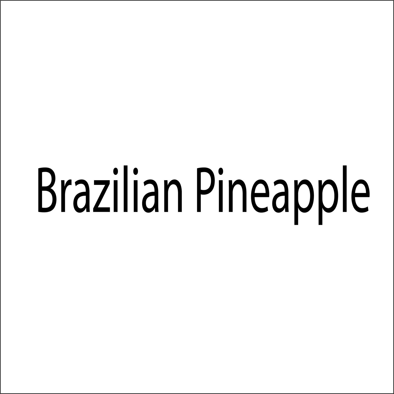 Flavors 23 Brazilian Pineapple