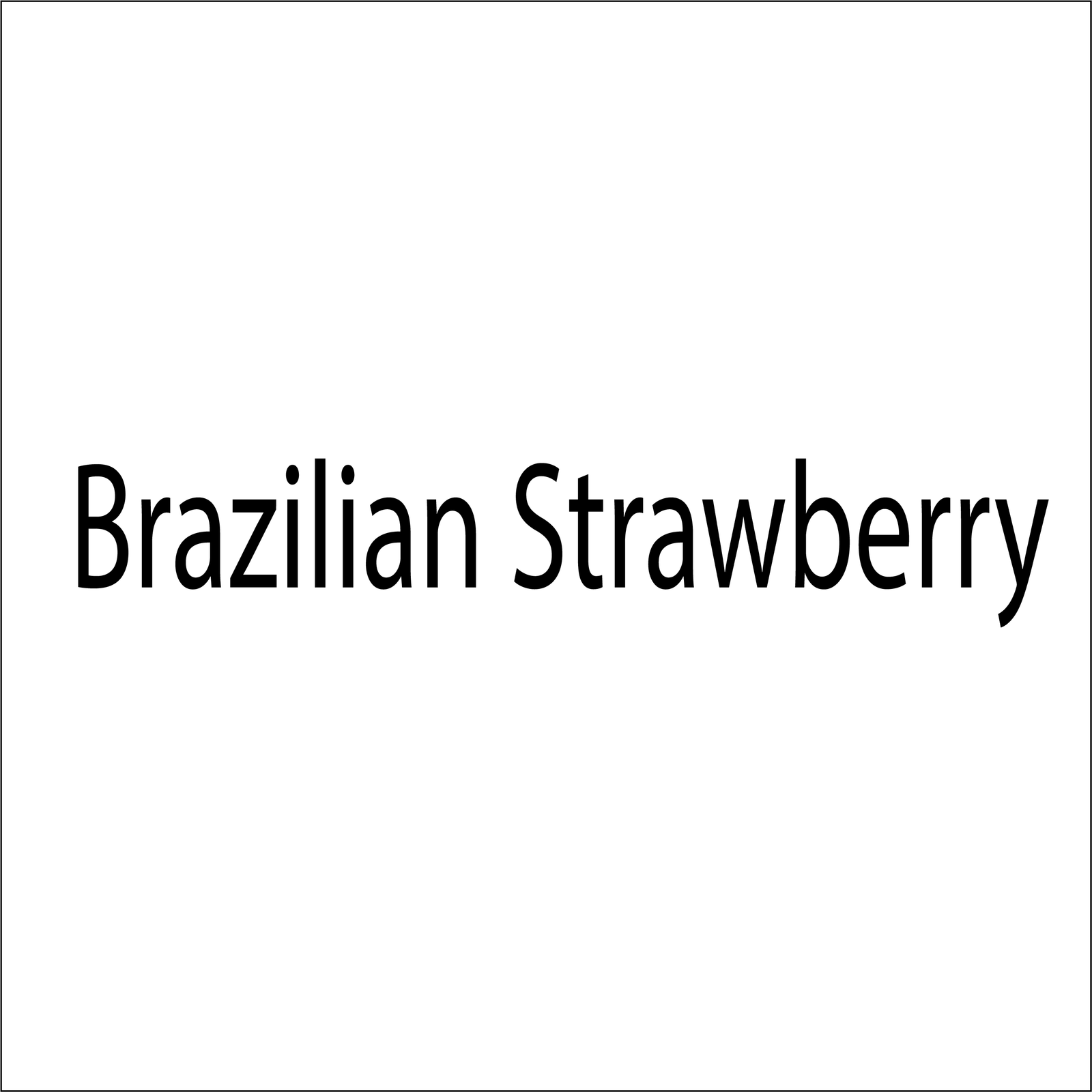 Flavors 19 Brazilian Strawberry