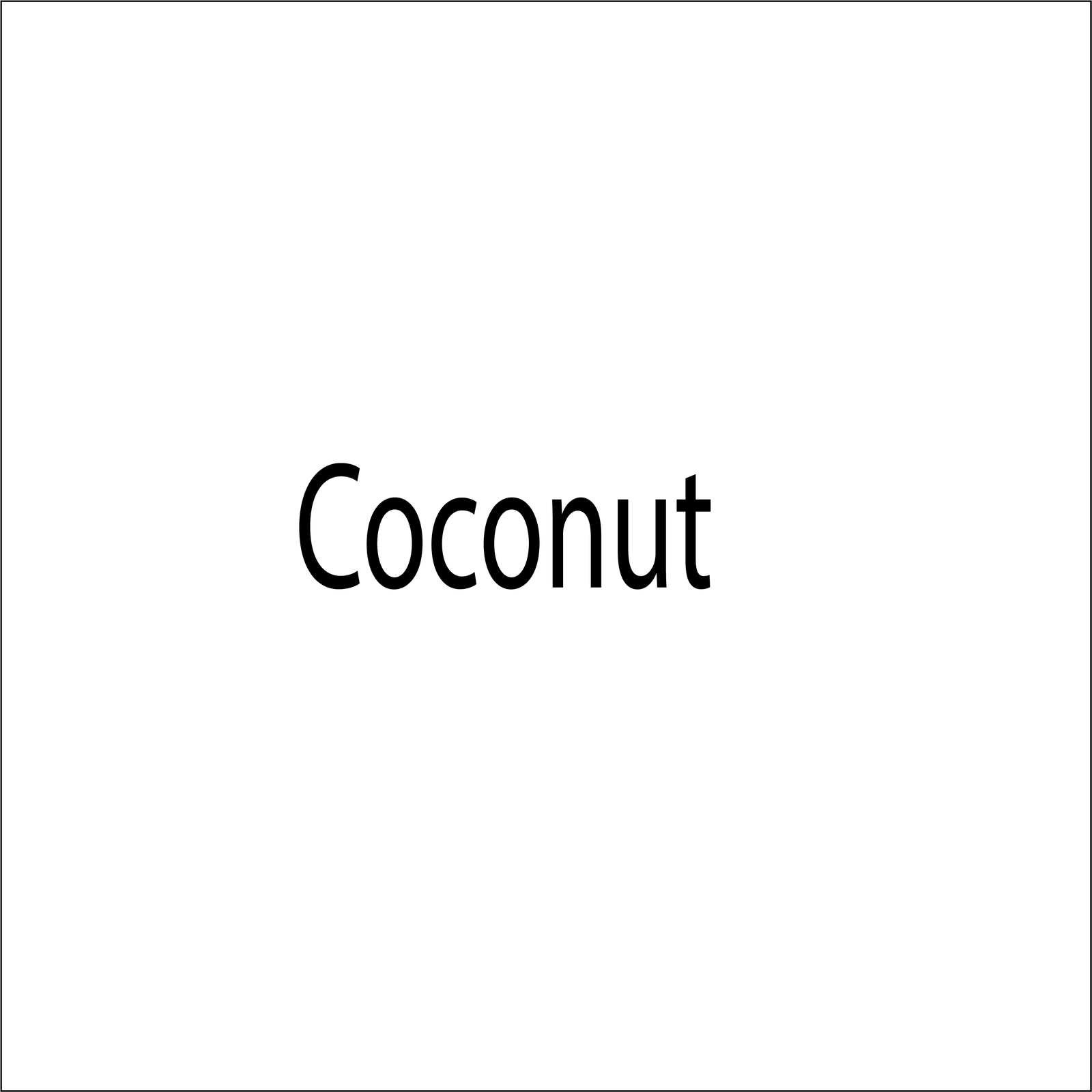 Flavors 12 coconut