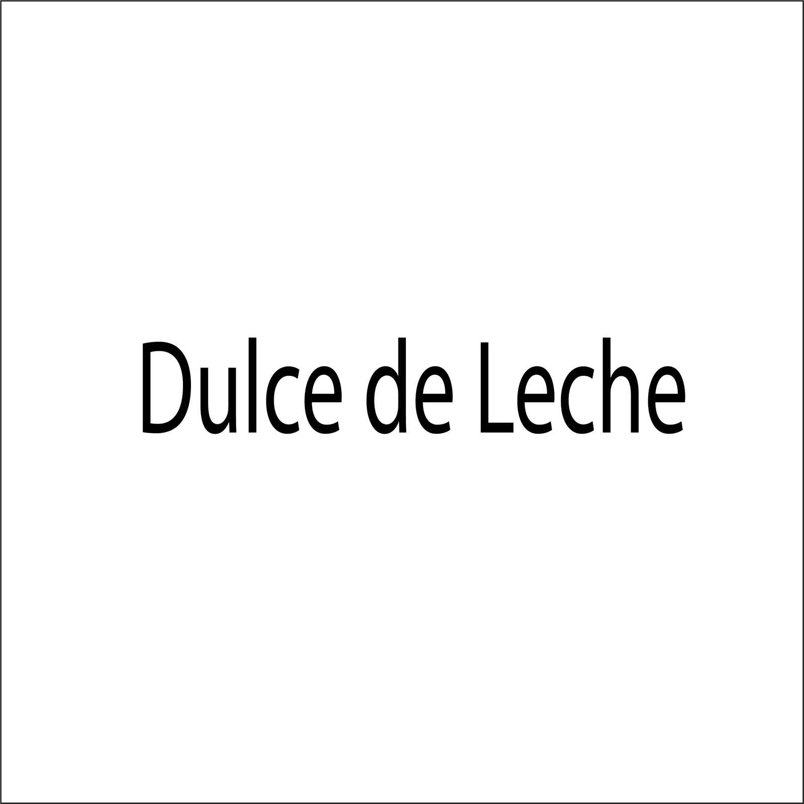 Flavors 21 dulce de leche