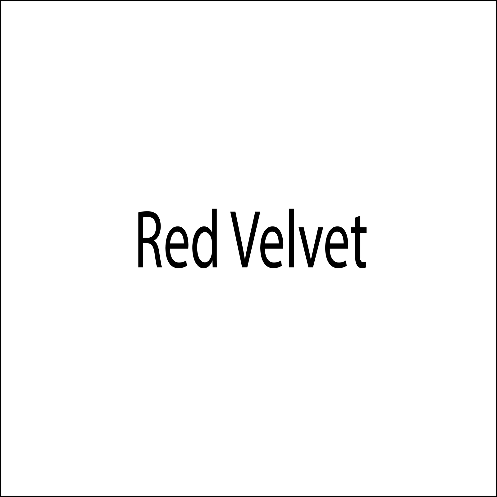 Flavors 8 red velvet